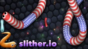 Игра Slither.io играть онлайн на весь экран, скины, читы, слизерио